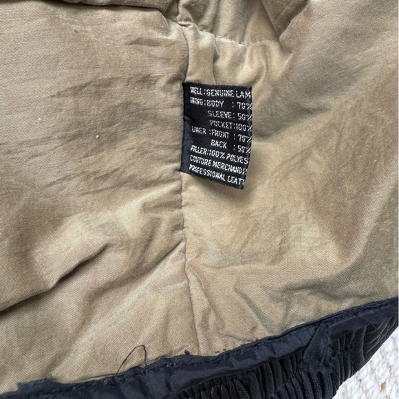 J. Park | genuine leather bomber jacket - Picture 10 of 15